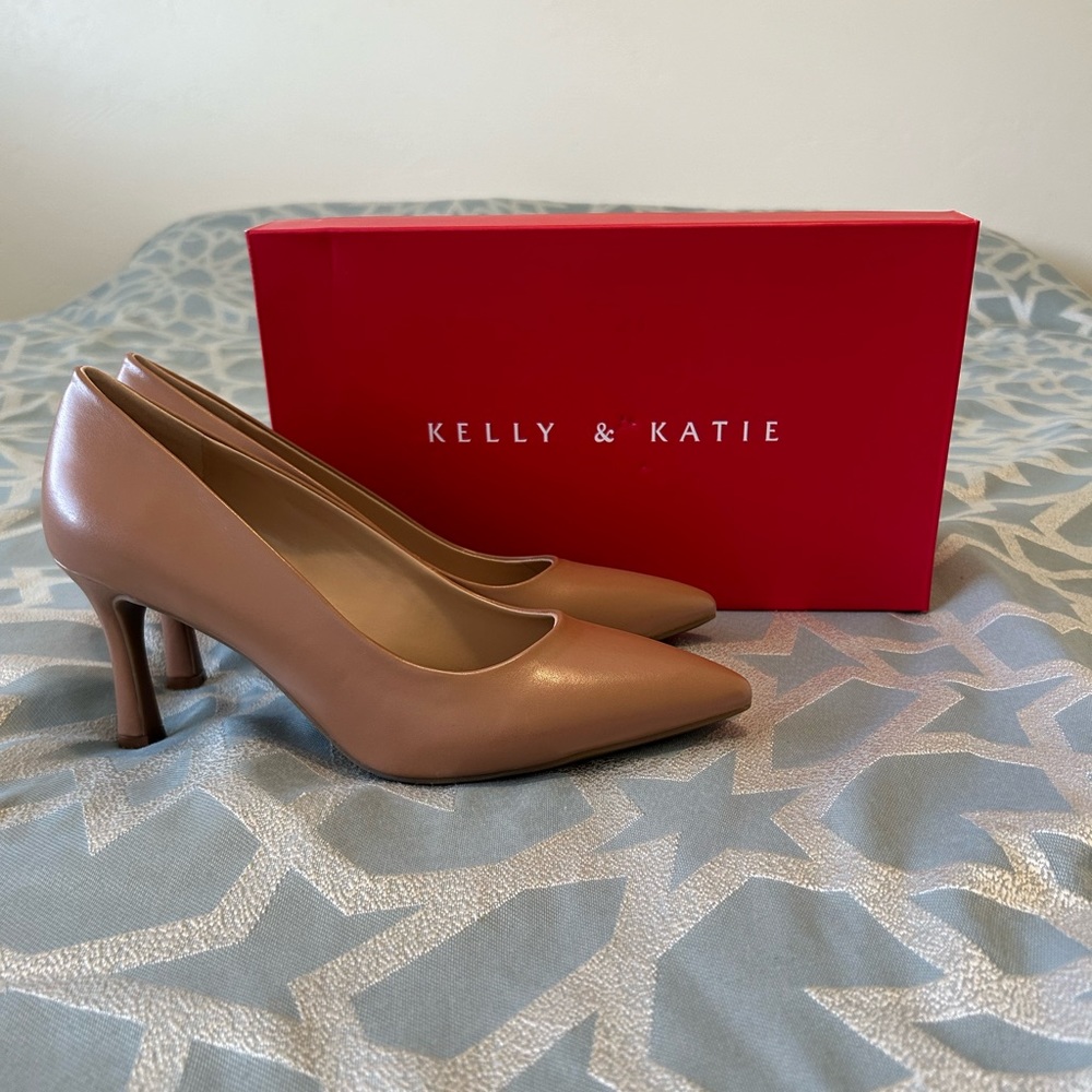 Kelly and Katie Neutral Emmie Heels